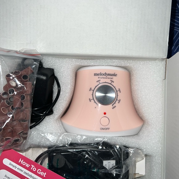 BRAND NEW melodysusie Drill set,LED UV LAMP,and nail accessories - Picture 11 of 12